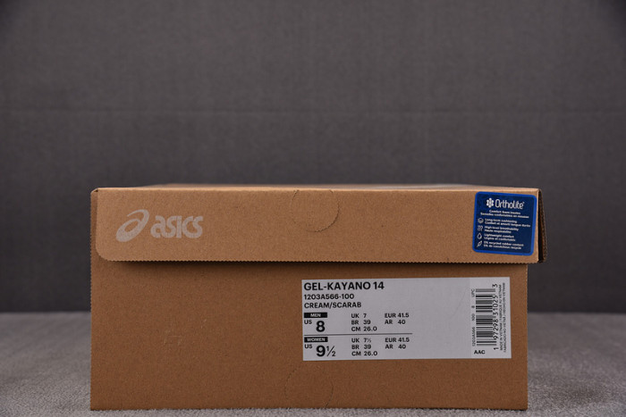 As*ic*s gel-kayano 14 kith cream scarab 1203a566-100